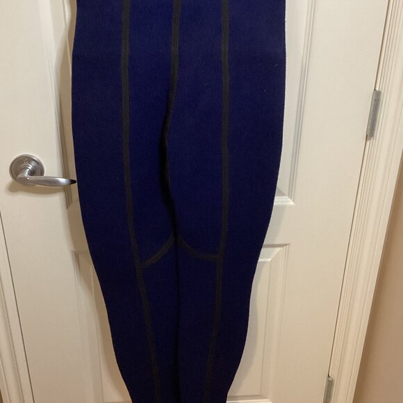 Vintage BARE Dry Suit Scuba Diving Laminated W Neoprene Blue Sleeveless Wetsuit - Picture 6 of 9